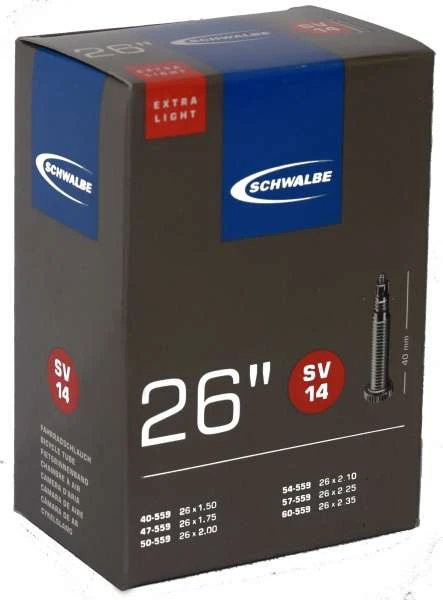 Schwalbe SV 14 26 Zoll Fahrradschlauch 3 Schwalbe SV 14 26 Zoll Fahrradschlauch