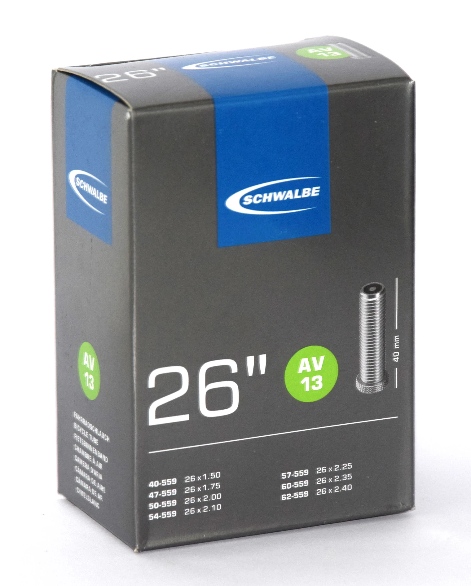 Schwalbe 26 AV 13 Fahrradschlauch 3 Schwalbe 26 AV 13 Fahrradschlauch