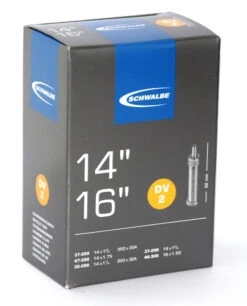 Schwalbe 14, 16 DV 2 Fahrradschlauch