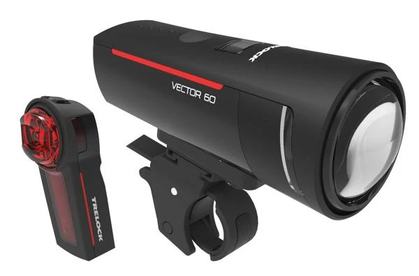 Trelock LS 600 Vector Fahrradlampen Set 3 Trelock LS 600 Vector Fahrradlampen Set