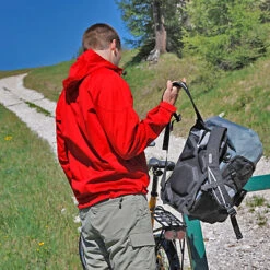 Ortlieb Radtaschen Tragesystem -Abus Verkäufe pannier carryingsystem detail4