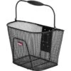 UNIX Unix Ricco Lenker-Fahrradkorb -Abus Verkäufe unix ricco vorderradkorb klickfix schwarz 1 600x600